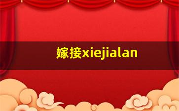 嫁接xiejialan