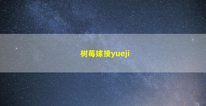 树莓嫁接yueji